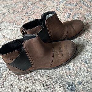 Sorel Dark Brown Ankle Boots